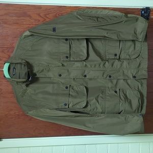 Barbour Wind and Waterproof Lightweight Nylon Motorcycle Jacket